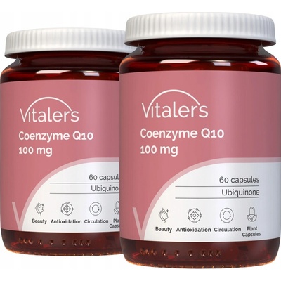 Vitaler's Koenzym Q10 čistý 100 mg 60 kapslí
