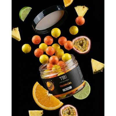 TB Baits plovoucí boilie Pop-Up Tropical + NHDC 50 g 16 mm