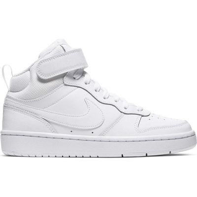 Nike detské členkové tenisky Court Borough Mid 2 biela