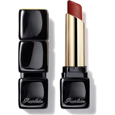 Guerlain KissKiss Tender Matte dlhotrvajúci rúž s matným efektom 770 Desire Red 3,5 g