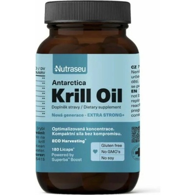 Nutraseu Antarctica krill olej, 770 mg 180 kapslí