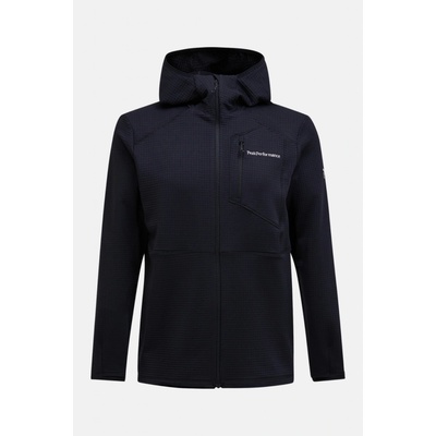 Peak Performance M TRAIL POLARTEC ZIP HOOD BLACK