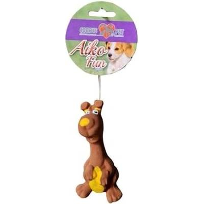 Cobbys Pet Aiko Fun Pes pískací 10 cm