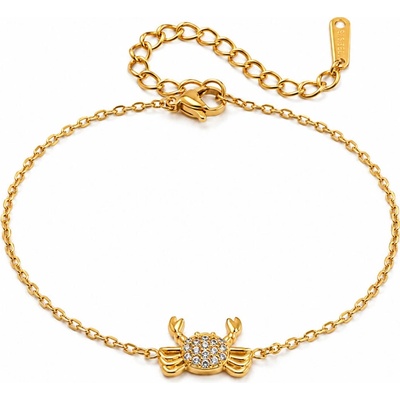 Victoria Filippi Stainless Steel Náramek Mořský krab chirurgická ocel NR2381-JDB0211123 Zlatá