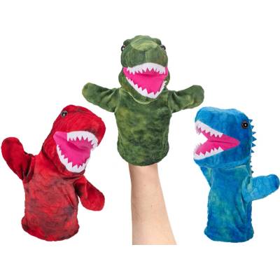 Mikro Trading Maňásek dinosaurus mix barev 25 cm