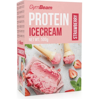GymBeam Proteinová zmrzlina Protein Ice Cream jahoda 500 g