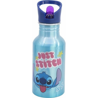 Stor láhev na pití hliníková Stitch 545 ml
