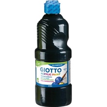 Giotto akrylová farba 500 ml čierna
