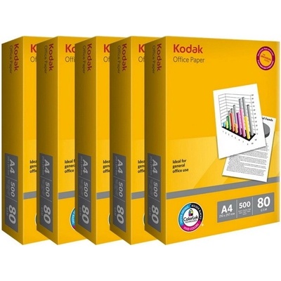 Kodak A4 80 g/m2, 5x 500 ks