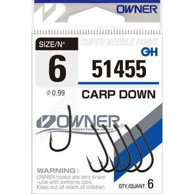 Owner s očkem Carp-D 51455 vel.4 6 ks