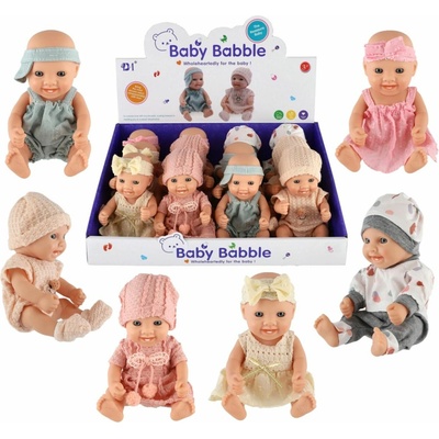 Teddies miminko panenka kloubová měkké tělo plast
