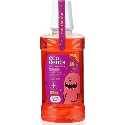 Ecodenta Super+Natural Oral Care Strawberry 250 ml