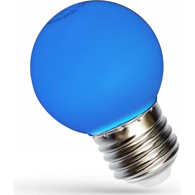 Spectrum LED žiarovka E27, 1W, MODRÁ [WOJ+11797]