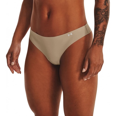 Under Armour Pure Stretch Thong 3 Pack 004 Black Beige