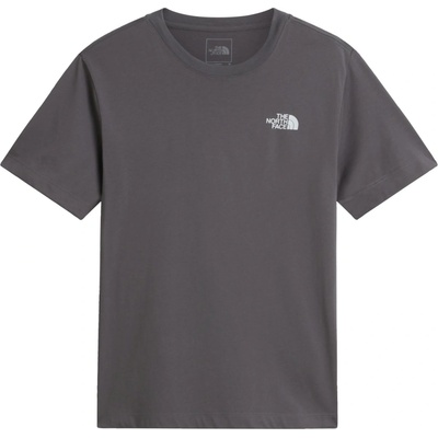 The North Face Vertical Reg SS Tee Graphic sivá biela