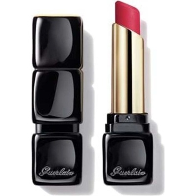 Guerlain KissKiss Tender Matte dlhotrvajúci rúž s matným efektom 885 Gentle Coral 3,5 g