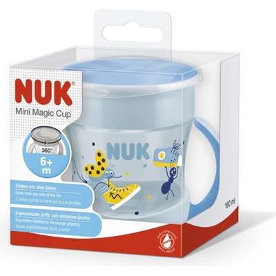 Nuk hrníček dětský Mini Magic 360° modrá 160 ml – Hledejceny.cz