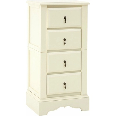 Premier Housewares Florence skříňka béžová/bílá 43 cm, 104 cm, 50 cm