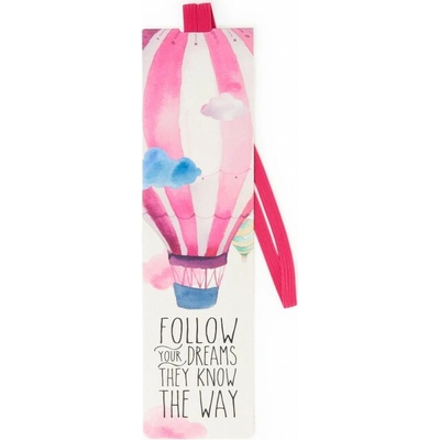 Legami Záložka s gumičkou Legami Bookmark - Air Balloon