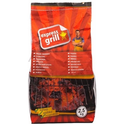EXPRESS GRILL drevené uhlie 2,5 kg