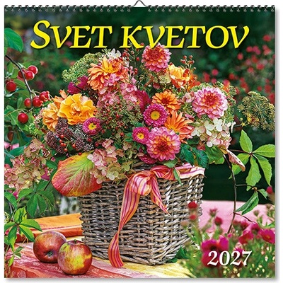 Spektrum grafik Nástenný Svet kvetov slovenské menné ium 2027