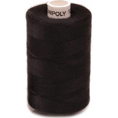 Prima-obchod Nitě Pes UNIPOLY 120 návin 1000m tex 14x2, barva Černá