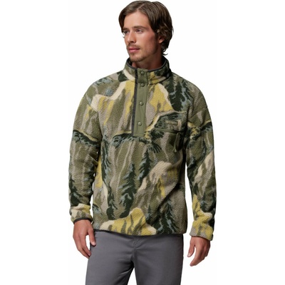 Columbia Helvetia™ II Printed Half Snap Fleece šedá