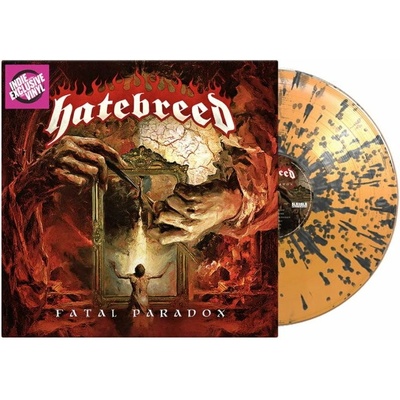 Hatebreed - Fatal Paradox (Coloured Orange Black Splater Vinyl) - Vinyl LP