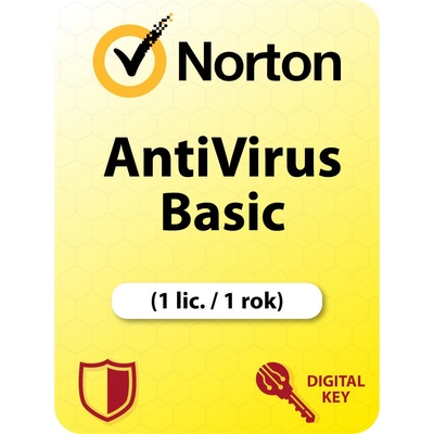 Norton AntiVirus Basic – 1 rok 1 lic. (21249786)