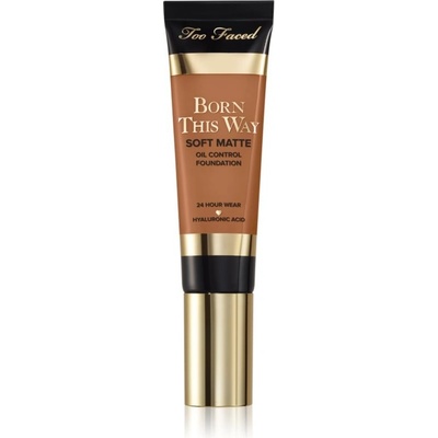 Too Faced Born This Way Soft Matte Foundation zmatňujúci make-up Caramel 30 ml
