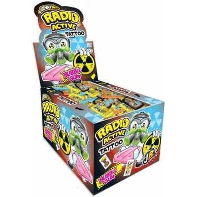 Źvýkačka JOHNY BEE RADIOactive gum + tattoo 5 g – Hledejceny.cz