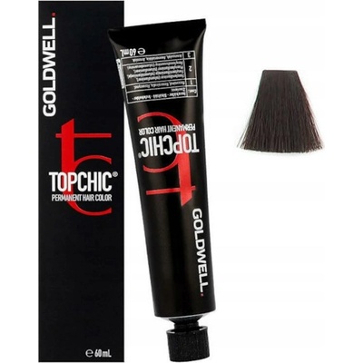 Goldwell Barva na vlasy Topchic 4-N intenzivní barva trvalý efekt 60 ml