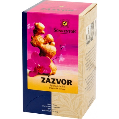 Sonnentor Zázvor Bio 18 x 1,3 g