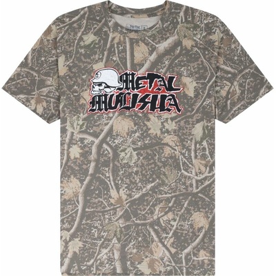 Metal Mulisha triko OLD ENGLISH CAMO hnědá – Hledejceny.cz
