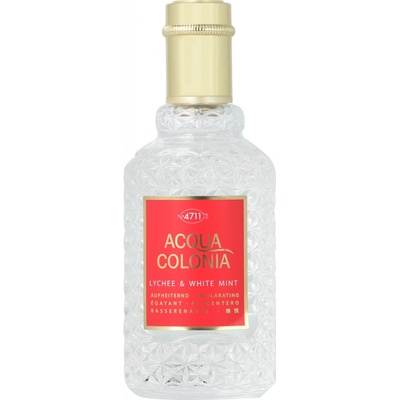 4711 Acqua Colonia Lychee & White Mint kolínska voda unisex 50 ml