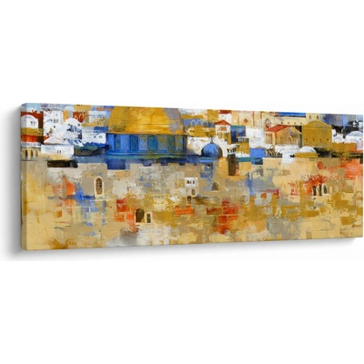 Obraz - Múr nárekov, Jeruzalem, Izrael, jednodielne 100x40 cm