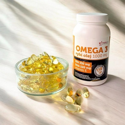 Nutricius Omega 3 rybí olej 1000 mg 150 kapslí