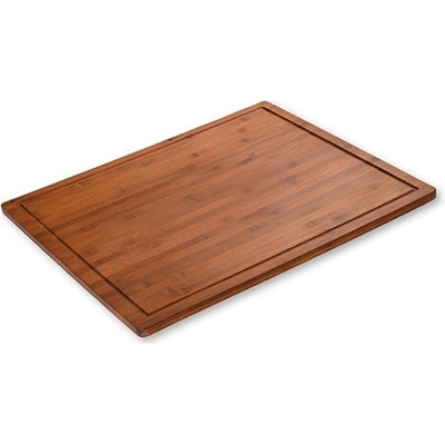 KESPER Krájecí prkénko a krycí deska na varnou desku, 56 x 50 x 3 cm, tmavý bambus KESPER 59599 – Hledejceny.cz