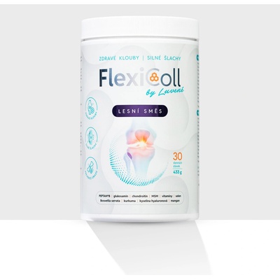 Luvené Flexicoll Kloubní výživa lesní směs 433 g
