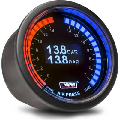 PROSPORT radu Dual, farba podsvietenia: modro-červená, typ snímača: kompaktné elektronické 30EDAPLCD.BAR