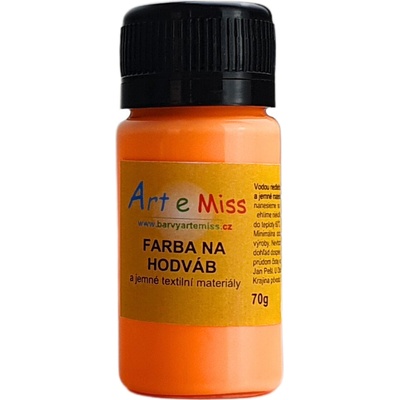 Artemiss Farba na hodváb 72 neón oranžová svetla 40 g