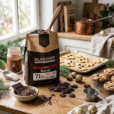 Blanxart Pravá hořká Raval 71% 1 kg
