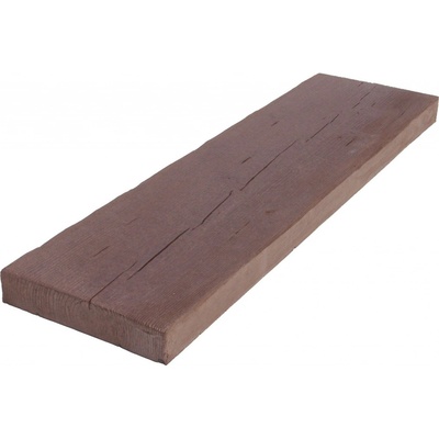 Presbeton Prkno Bark 7 reliéfní 89 x 25 x 5 cm hnědé 1 ks