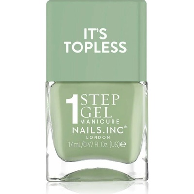 Nails Inc. It’s Topless gelový lak na nehty pro dlouhotrvající efekt odstín Iris 14 ml