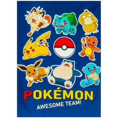 FARO Fleecová fleece deka Pokémon Battle