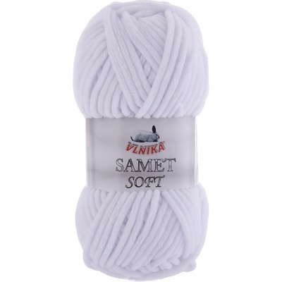 VLNIKA Příze Samet Soft Varianta: 230 bílá