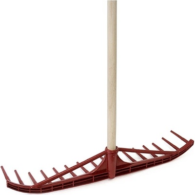 Longbow Hrable 16 zubé, plast, s násadou