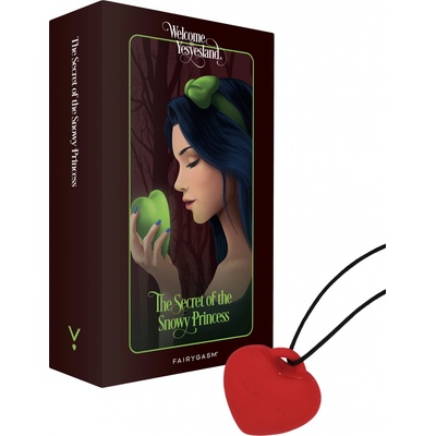 FairyGasm Intimní masážní přístroj PleasureStone Červená UNI