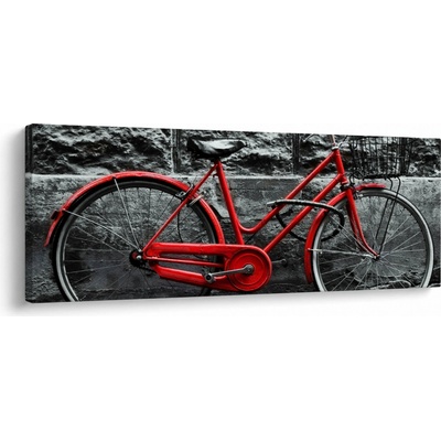 Obraz - Historický bicykel, jednodielne 100x40 cm