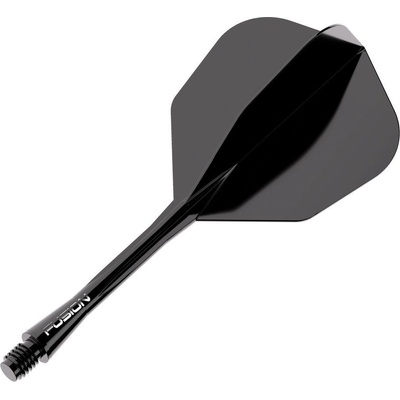 Winmau Fusion Neon Neon černé, No6 letky a krátké násadky – Hledejceny.cz